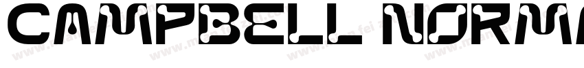 campbell normal字体转换